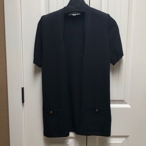 St John open short sleeve cardigan